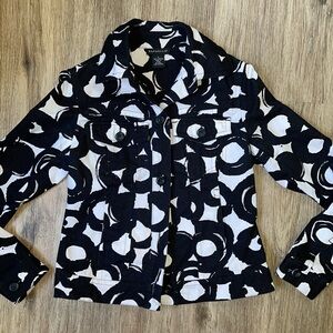 Rafaella - Black & White Jacket - S